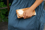 Load image into Gallery viewer, Fabric Purse in hand by Xiapism Natural Dye Sustainable Fashion
