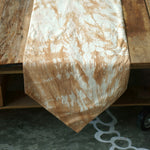 Load image into Gallery viewer, Pointed Ends Grunge Table Runner By Xiapism Natural Dye Sustainable Lifestlye Products
